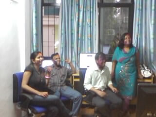 Enjoying magic performance
