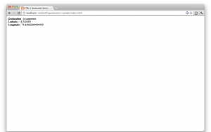 HTML5 Geolocation Success Example HTML5 Geolocation Success Example